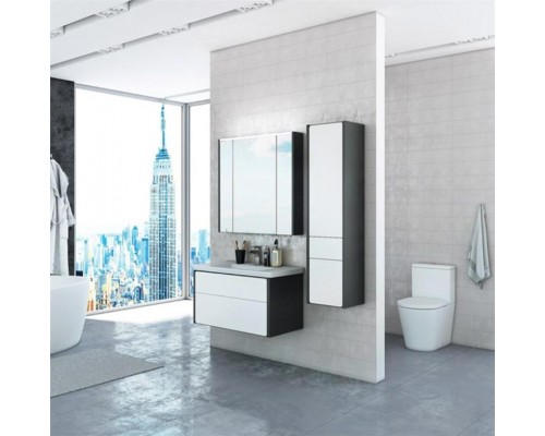 Шкаф-пенал Roca Ronda ZRU9302967 140 см правая, белый