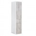 Шкаф-пенал Roca Ronda ZRU9303006 139 см правая, бетон/белый глянец