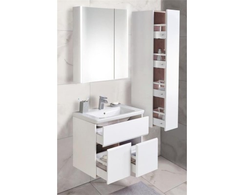 Зеркальный шкафчик Roca UP ZRU9303025, 60 см, правый, белый глянец