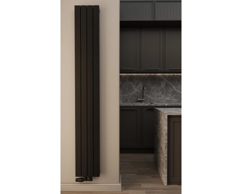 Радиаторы отопления стальные водяной Stinox Viana 270x60x1900 черный/белый