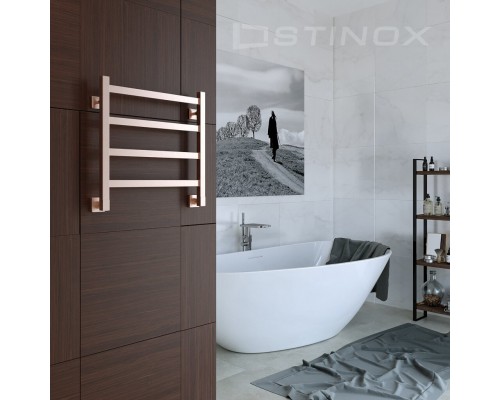 Полотенцесушитель водяной Stinox PRESTIGE 500x500 (хром глянец)