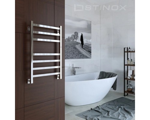 Полотенцесушитель водяной Stinox PRESTIGE 500x800 (хром глянец)