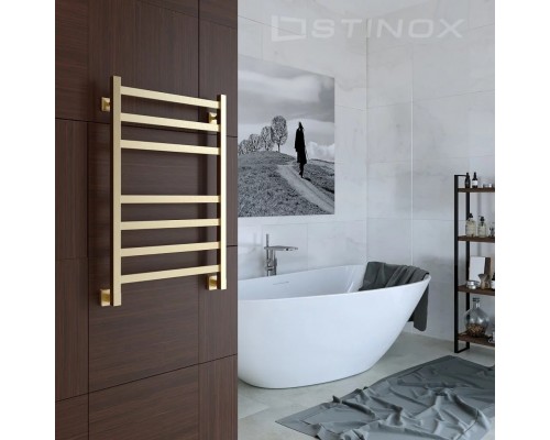 Полотенцесушитель водяной Stinox PRESTIGE 500x800 (хром глянец)