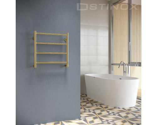 Полотенцесушитель водяной Stinox TOSCANA 500x500 (хром глянец)
