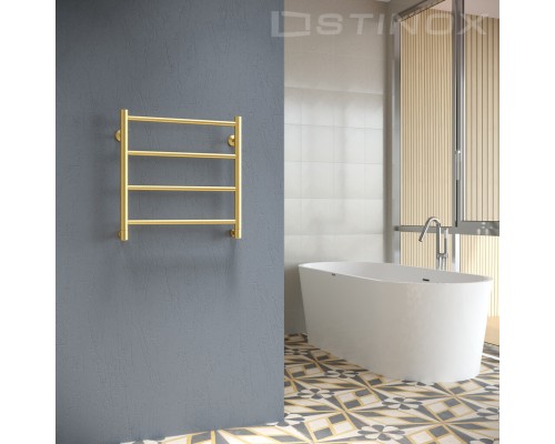 Полотенцесушитель водяной Stinox TOSCANA 500x500 (хром глянец)