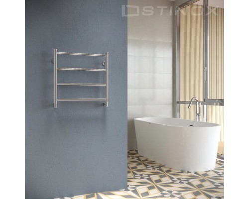 Полотенцесушитель водяной Stinox TOSCANA 500x500 (хром глянец)