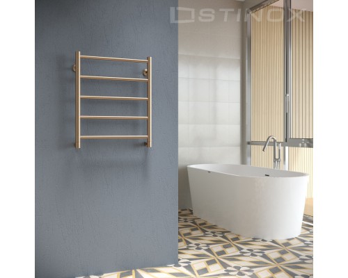 Полотенцесушитель водяной Stinox TOSCANA 500x600 (хром глянец)