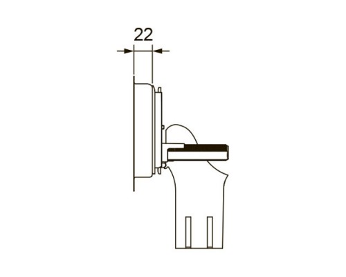 TECE контейнер, крышка бачка для гигиенических таблеток (TECElux mini/square glass/velvet/loop/now) 9240951