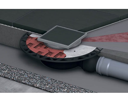 Комплект под плитку TECEdrainpoint S 3600000, с универсальным фланцем Seal System