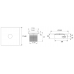 Комплект под плитку TECEdrainpoint S 3600000, с универсальным фланцем Seal System