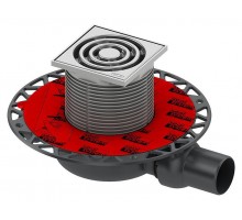 Комплект точечного трапа с сифоном TECEdrainpoint S 110, низкий с универсальным фланцем Seal System, 3601100 Комплект точечного трапа с сифоном TECEdrainpoint S 110, низкий с универсальным фланцем Seal System, 3601100