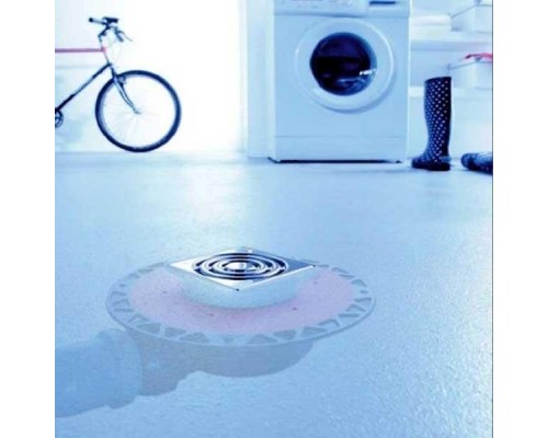 Комплект точечного трапа с сифоном TECEdrainpoint S 110, низкий с универсальным фланцем Seal System, 3601100