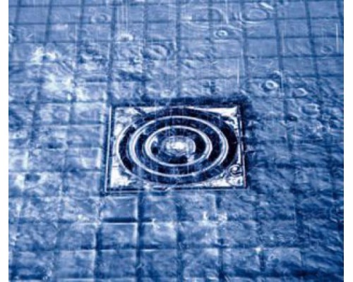 Комплект точечного трапа с сифоном TECEdrainpoint 50, низкий с горизонтальный без фланца 3601050