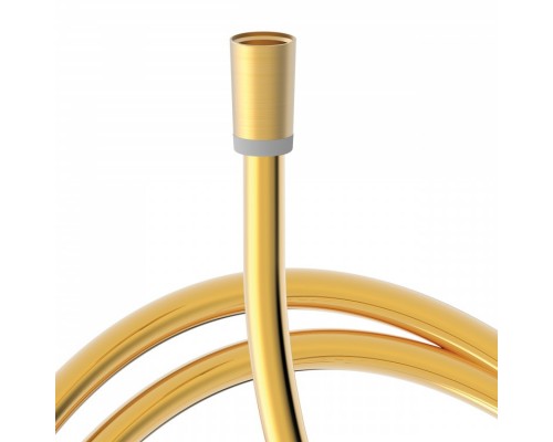 913460915OM Tres Шланг 150 см, 1/2-1/2, гладкий 2 подшипника золотой матовый