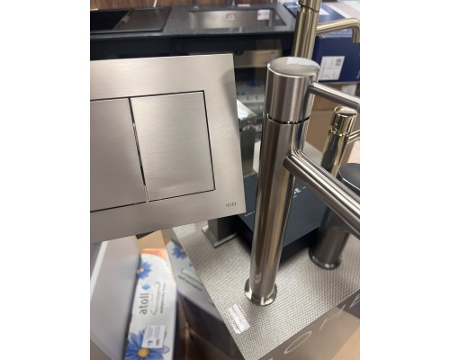 Пластиковая панель клавиша смыва для инсталляции TECEnow, 9240418 никель