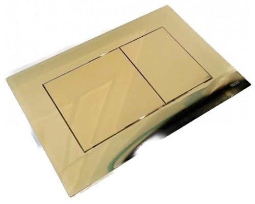 Пластиковая панель клавиша смыва для инсталляции TECEnow, 9240439 золото глянцевое