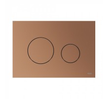 Пластиковая панель смыва инсталляции TECEloop для системы двойного смыва, красная бронза металлик 9240937