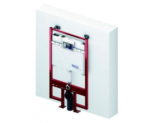 Тонкая инсталляция TECE 8 см для подвесного унитаза под панели, клавишу смыва 9300500