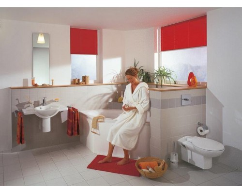 Тонкая инсталляция TECE 8 см для подвесного унитаза под панели, клавишу смыва 9300500