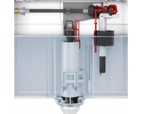 Инсталляция TECEprofil для подвесного унитаза без клавиши смыва 9300302