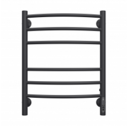 Электрический полотенцесушитель Терминус  КС Классик quick touch П6 450х600 Мощность,Вт 90 Матовый черный (RAL 9005)