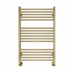 Водяной полотенцесушитель Терминус нержавейка Аврора П16 500х800 матовое золото