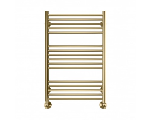 Водяной полотенцесушитель Терминус нержавейка Аврора П16 500х800 матовое золото