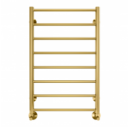 Водяной полотенцесушитель Терминус нержавейка Аврора П8 500х800 Золото