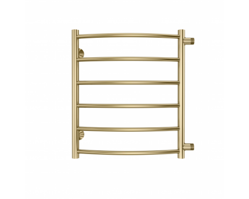 Водяной полотенцесушитель Терминус нержавейка Классик П6 500х600 бп500 Матвое Золото