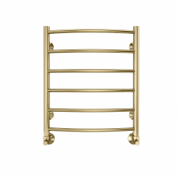 Водяной полотенцесушитель Терминус нержавейка Классик П6 500х600 Золото