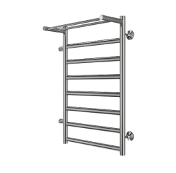 Водяной полотенцесушитель  Терминус Хендрикс П8 500х800 бп500 слева нержавейка econom
