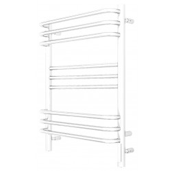 Terminus электро полотенчик Прато П9 500х700 электро (sensor quick touch) RAL 9003