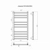 Водяной полотенцесушитель Терминус нержавейка Аврора П10 500х1000 Сатин