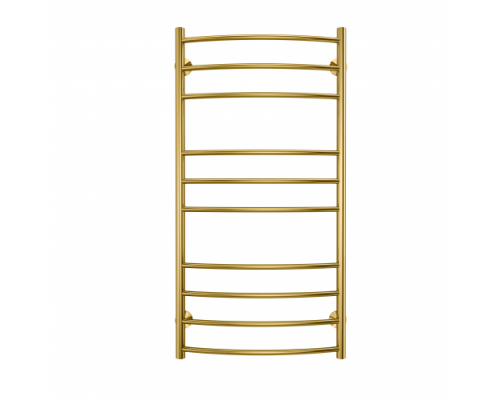 Водяной полотенцесушитель Терминус нержавейка Классик П10 500х1000 Матовое Золото