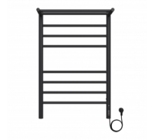 Электрический полотенцесушитель Терминус КС Аврора quick touch П6 500х800 "Мощность,  Вт"130 (черный мат)