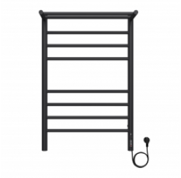 Электрический полотенцесушитель Терминус КС Аврора quick touch П6 500х800 "Мощность,  Вт"130 (черный мат)