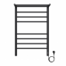 Электрический полотенцесушитель Терминус КС Аврора quick touch П6 500х800 "Мощность,  Вт"130 (черный мат)