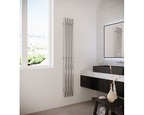 Полотенцесушитель Стойка электро QUATRO круг1600