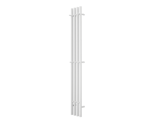 Полотенцесушитель Стойка электро QUATRO круг1600 крашеный, RAL 9003 матовый