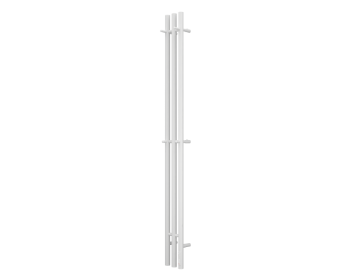 Полотенцесушитель Стойка электро TRES круг1600 крашеный, RAL 9003 матовый
