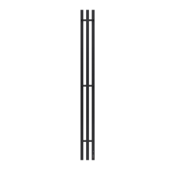 Стойка электро TRES проф1600 крашеный, RAL 9005 матовый