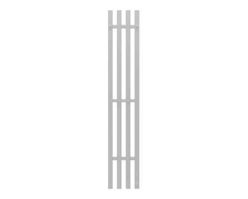 Полотенцесушитель Стойка электро QUATRO проф1200 крашеный TERMINUS, RAL 9003 матовый