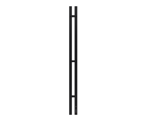 Полотенцесушитель Стойка электро DUO проф1200 крашеный TERMINUS, RAL 9005 матовый