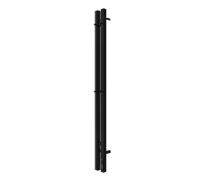 Стойка электро DUO проф1200 крашеный TERMINUS, RAL 9005 матовый