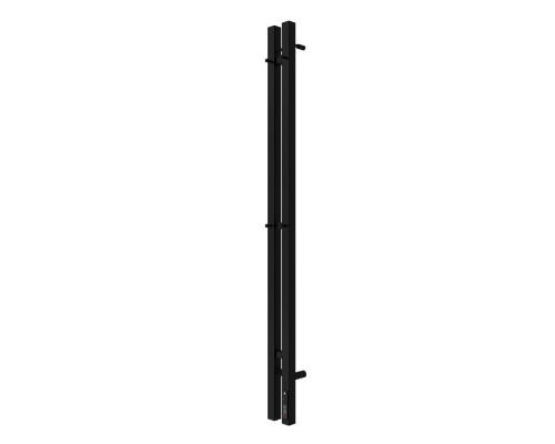 Полотенцесушитель Стойка электро DUO проф1200 крашеный TERMINUS, RAL 9005 матовый