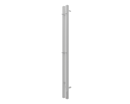Полотенцесушитель Стойка электро DUO проф1200 крашеный TERMINUS, RAL 9003 матовый