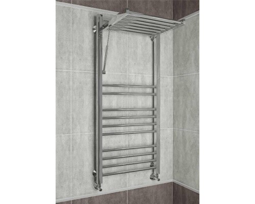Водяной полотенцесушитель  Терминус Валенсия П12 500х800 нержавейка standart