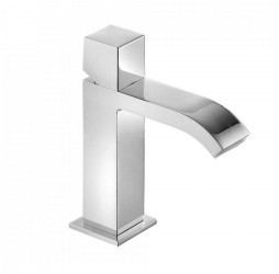 00610102D Tres Cuadro Смеситель однорычажный для умывальника, излив каскад, хром