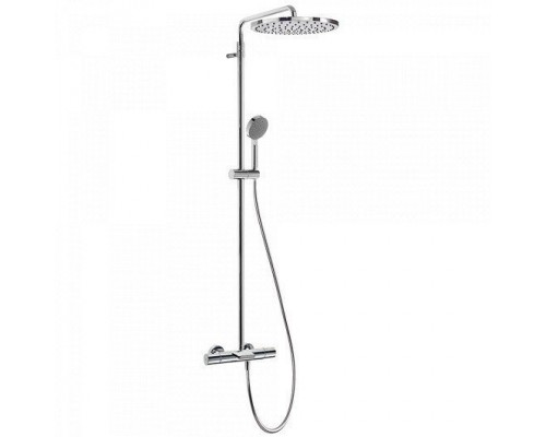 Tres Max 06231201 Душевая система с функцией наполнения ванны - комплект с термостатом (хром)