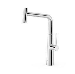 23043801 Tres Смеситель для кухни однорычажный с двухфункциональным выдвыжным изливом